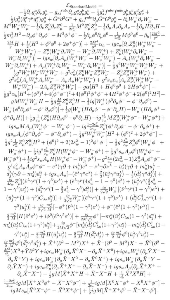 Q: What is the most complicated equation? | Ask a Mathematician / Ask a ...